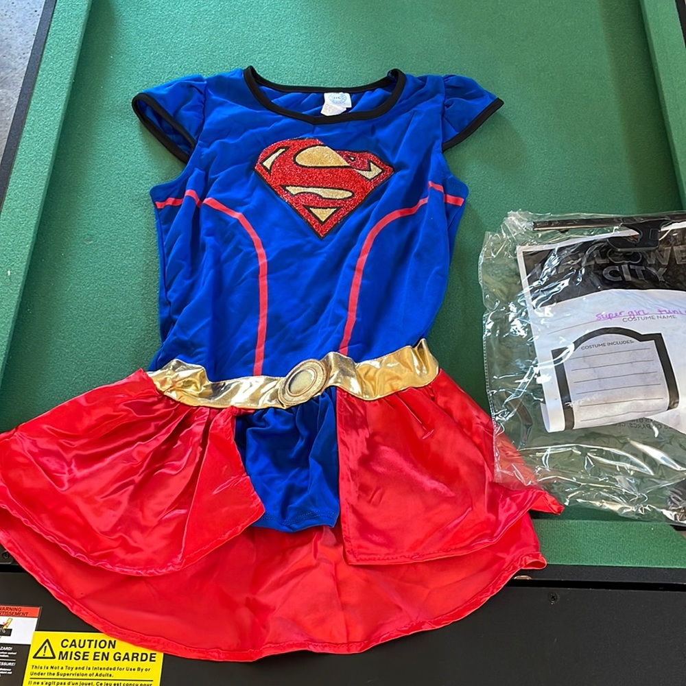 Halloween SuperGirl Tunic Sz S/M